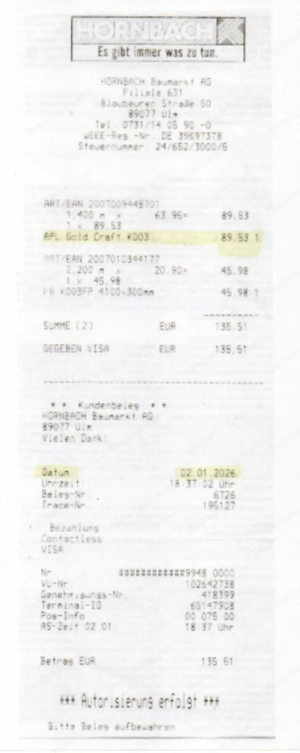 Neue Arbeitsplatte ! Bild 3