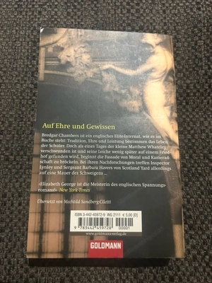 Auf Ehre und Gewissen, Elizabeth George Bild 2