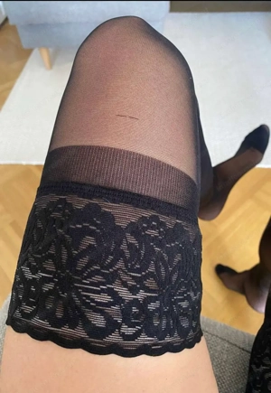 Strumpfhose Söckchen getragen Bild 3
