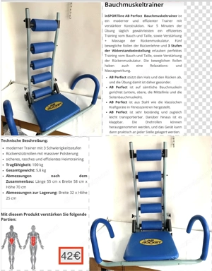 IWalk Laufband, Trainer, Gymnastikball Bild 3