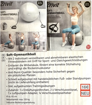 IWalk Laufband, Trainer, Gymnastikball Bild 4