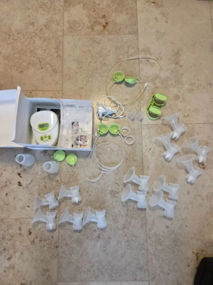 Ardo Calypso elektrische Doppel-Milchpumpe mit viel Zubehör Bild 3