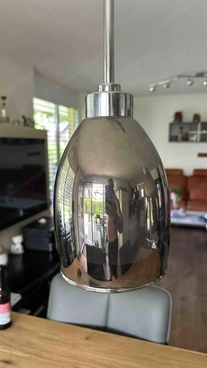 Pendelleuchte Chrom Bild 3