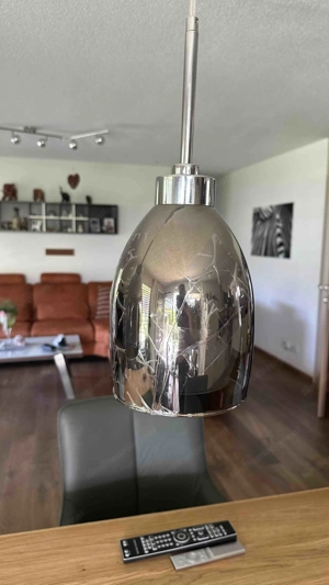 Pendelleuchte Chrom Bild 2