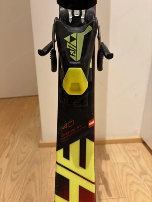 Schiausrüstung: Jugendschi mit Bindung & Schischuhen (140cm  Größe 38) Bild 3