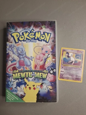 Pokémon: Der Film + Mew-Promo-Karte (2000) Bild 2