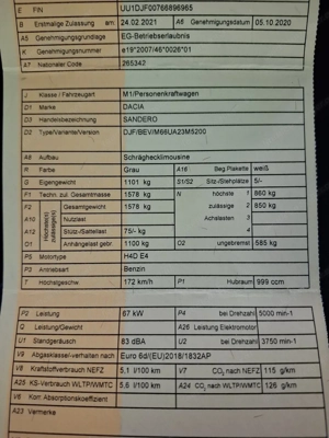 Dacia Stepway Sandero Bild 8