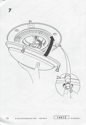 Lampe - IKEA Bogspröt - neuwertig  Bild 5