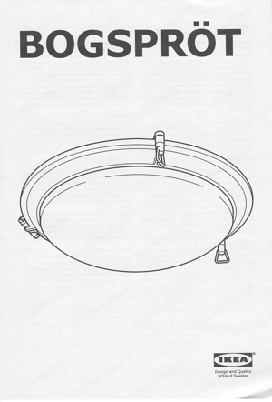 Lampe - IKEA Bogspröt - neuwertig  Bild 4
