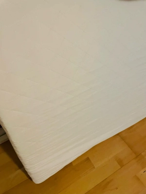 Top Preis! Wunderschönes sehr gut erhaltenes Bett Hausbett inkl Rausfallschutz und Matratze Bild 3