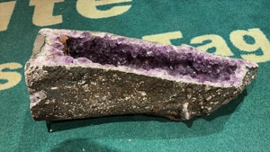 Dekoration Delfine + Ametyst-Druse Bild 3