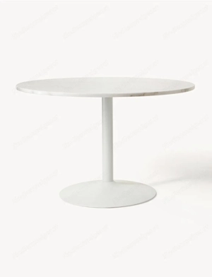 Ovaler Marmor Esstisch Miley 120x90 cm  Bild 4