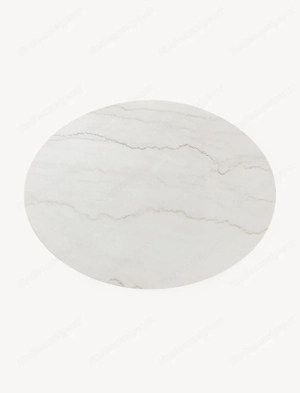 Ovaler Marmor Esstisch Miley 120x90 cm  Bild 5