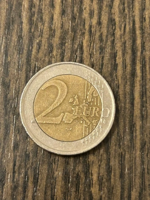 2 Euro Umlaufmünze Niederlande 2001 Bild 2