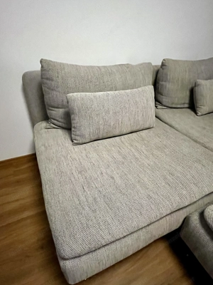 IKEA Söderhamn Couch   Viarp beige, braun Bild 3