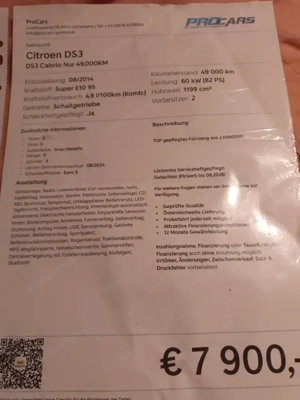 Citroen DS3 Cabrio  Bild 5