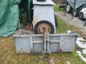 Verkaufe mechanische Heckschaufel für Traktor Bild 2