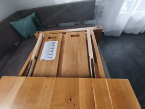 Esstisch (Eiche Massivholz) lackiert Bild 3