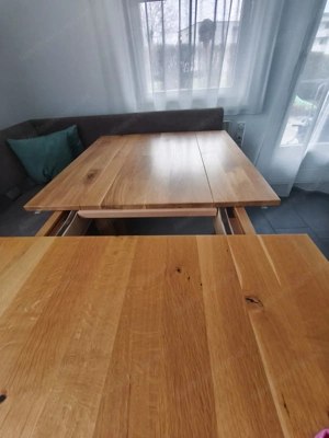 Esstisch (Eiche Massivholz) lackiert Bild 10