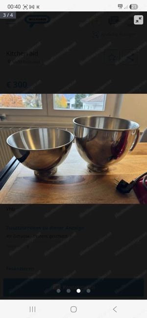 Kitchen Aid. Wie neu! Bild 3