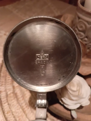 Bierkrug Zinndeckel 94%Zinn Bild 2