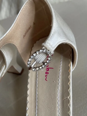 Hochzeitsschuhe champagner gr 37 Bild 4