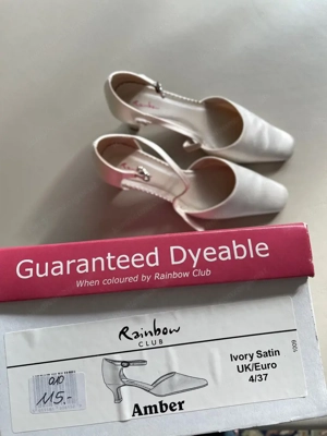 Hochzeitsschuhe champagner gr 37 Bild 5