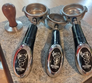 Profi Siebträger Kaffeemaschine mit Zubehör Bild 3