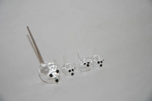 Swarovski Feldmäuse 3er + Maus mini im Set Bild 2