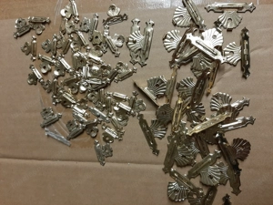 Schatullen Verschluss messing  Bild 4