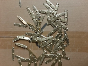 Schatullen Verschluss messing  Bild 2