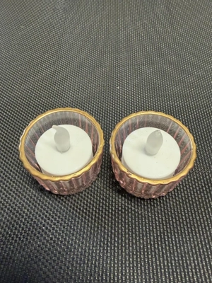 Teelichthalter inkl. LED Teelicht