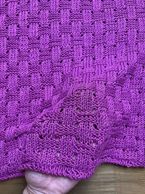 Handgestricktes Top Bild 4