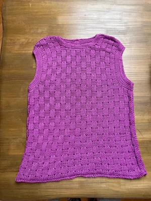 Handgestricktes Top Bild 2