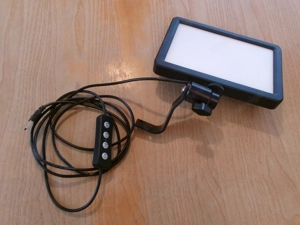  Victiv Kamera Tischstativ + Lampe  Bild 5