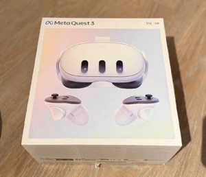 Meta Quest 3 512GB VR-Headset mit Controllern OVP Bild 2