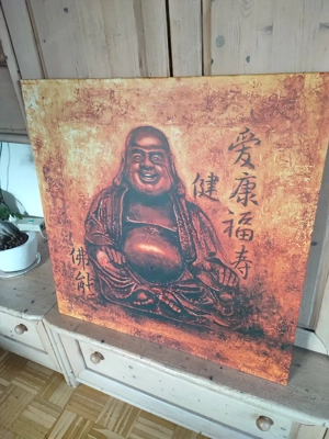 Buddha Bild 80x80x2cm  Bild 8