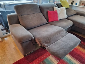 Hochwertige Couch-Eckkombination mit Canape Bild 3