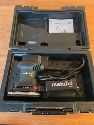 Handschleifmaschine METABO FSR 200 Intec. Noch nie benutzt! Bild 2