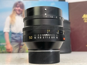 Leica Leitz Wetzlar Noctilux M 50 mm Objektiv Bild 3