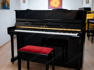 Sehr schönes Kawai Klavier, in schwarz poliert, 5 Jahre Garantie! Kostenlose Lieferung (*) Bild 5