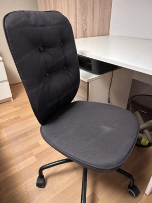 Schreibtisch inkl. Rollkasten und Stuhl Bild 8