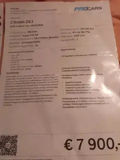 Citroen DS3 Cabrio  Bild 5