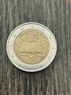 2 Euro Umlaufmünze Deutschland 2007