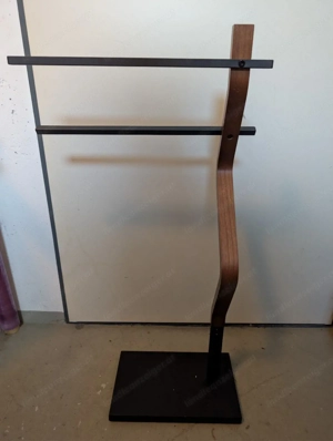 Handtuchhalter Holz Metall