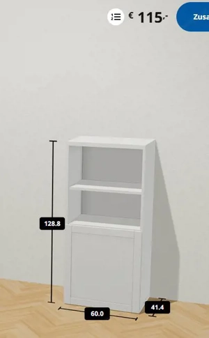 Besta Stauraum  - IKEA NP 115,- VP 55-, pro Schrank Bild 3