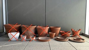 Pflanzentöpfe Ton