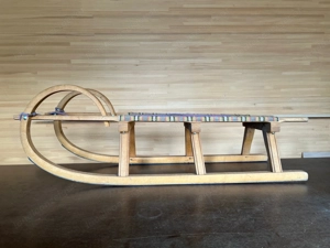 Holzrodel gebraucht  Bild 2