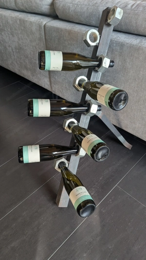 Weinflaschen Ständer Halter ohne die Flaschen  Bild 2