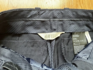 Anzughose H&M 128 marineblau Bild 2